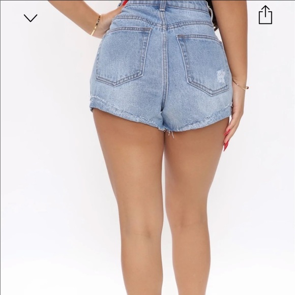 denim shorts - Picture 6 of 6